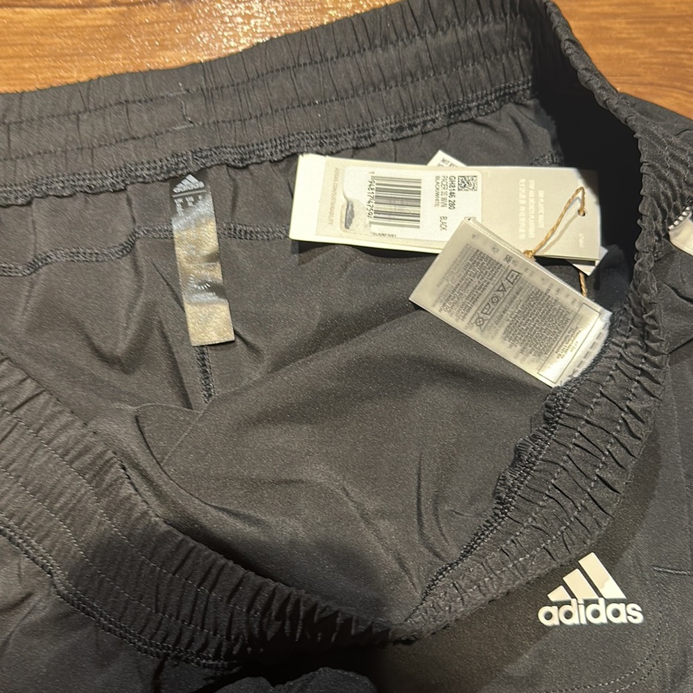 adidas Pacer 3-Stripes Women Shorts color black size XL new with tags - Picture 8 of 10